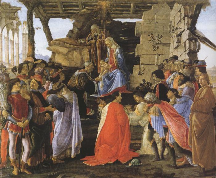 Sandro Botticelli Adoration of the Magi (mk36) Germany oil painting art